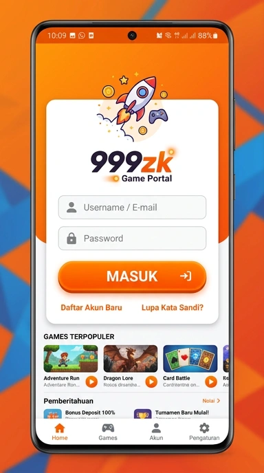 Panduan Masuk Akun 999zk untuk Pengguna Android
