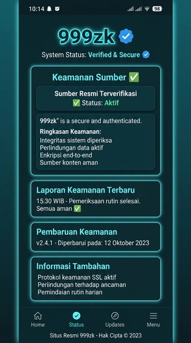 Kanal Resmi 999zk untuk Pengguna Android Indonesia